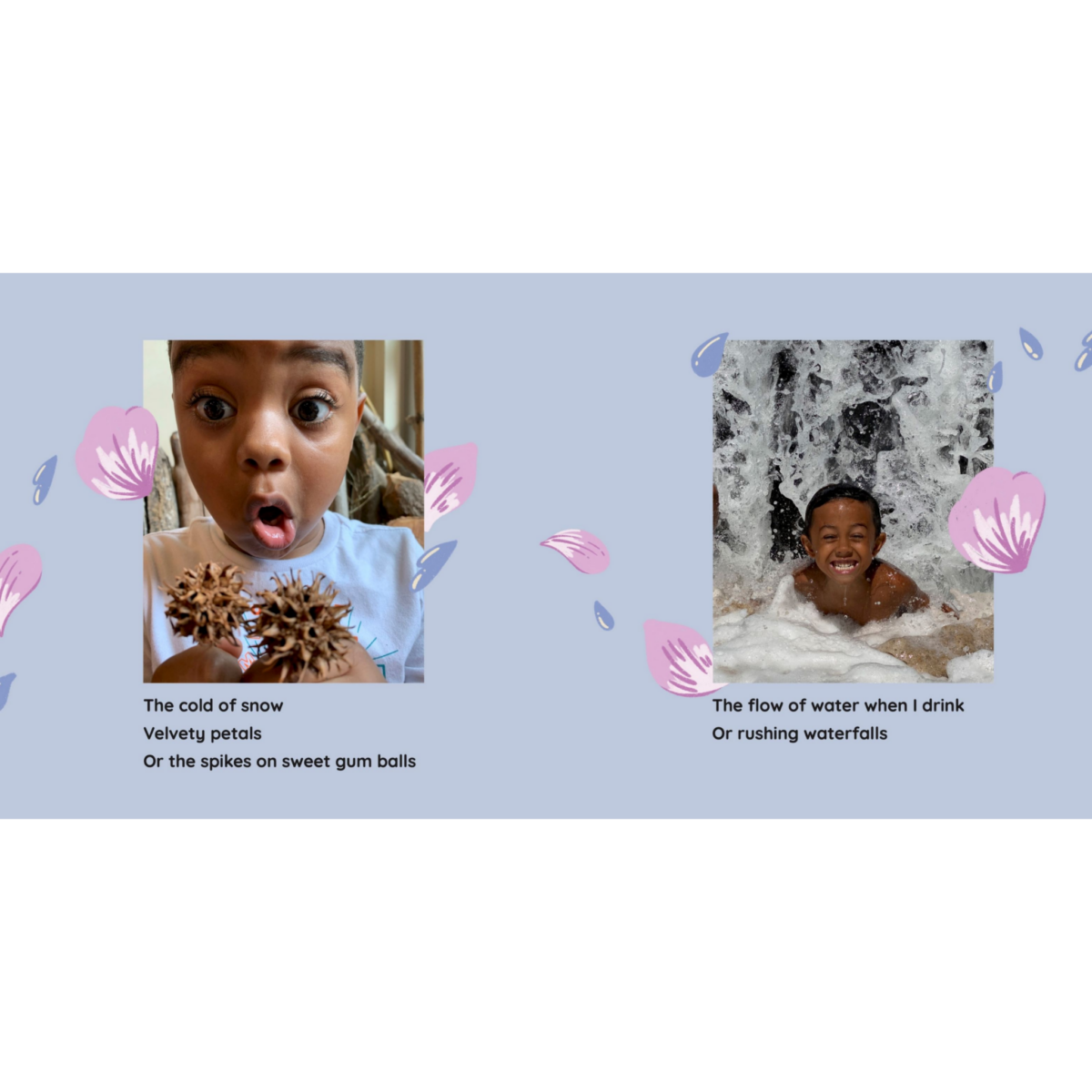 All of Me Is Nature: Exploring My Five Senses Outside