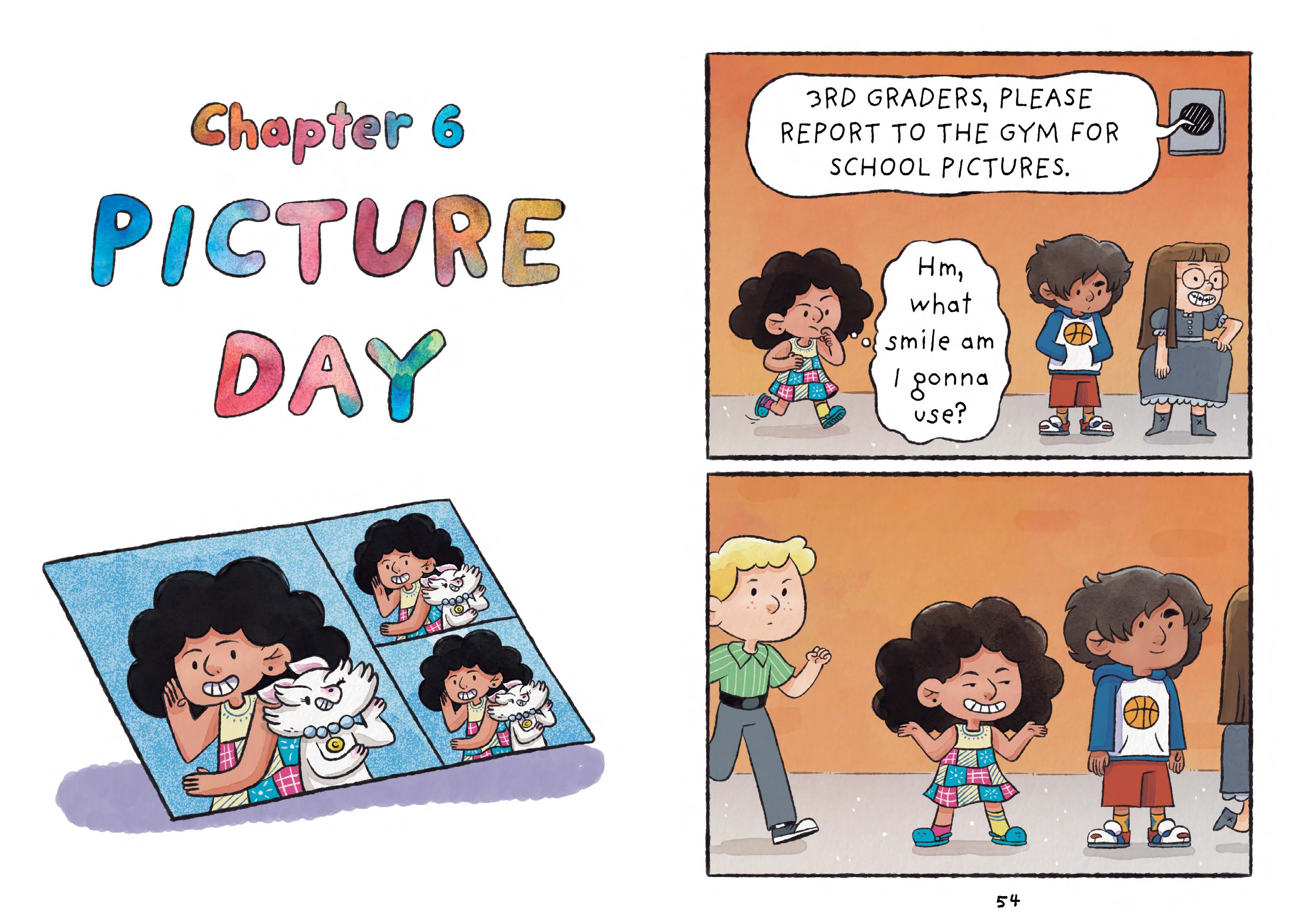 Cat and Lola: School Picture Day