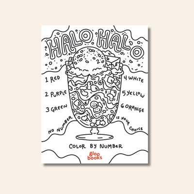 Halo Halo Coloring Sheet - Gloo Books