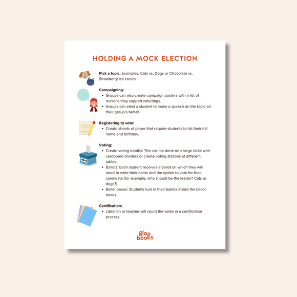 Mock Election Guide - Gloo Books